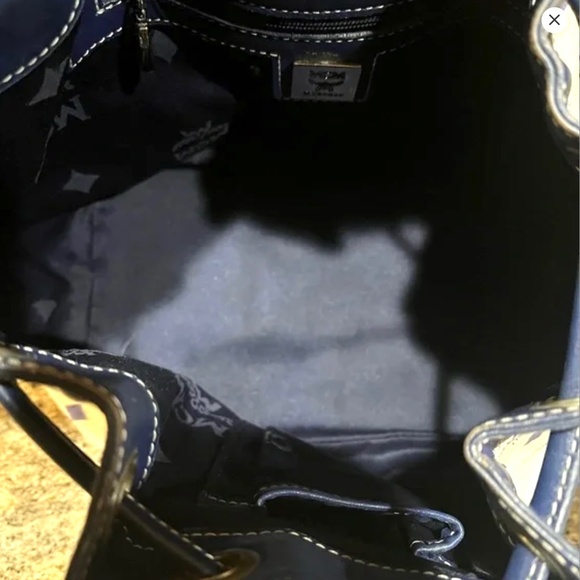 MCM EUC bucket crossbody 🎁 - Picture 8 of 12